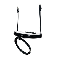 Load image into Gallery viewer, Melodie Noseband - Patent, White Padding (Hanoverian)