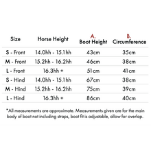 Load image into Gallery viewer, Ballistic Knee Pro-Tech Horse Travel Boots