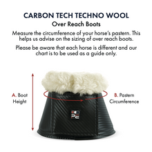 Load image into Gallery viewer, Carbon Tech Techno Wool Over Reach Boots