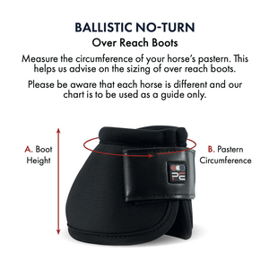 Ballistic No-Turn Over Reach Boots