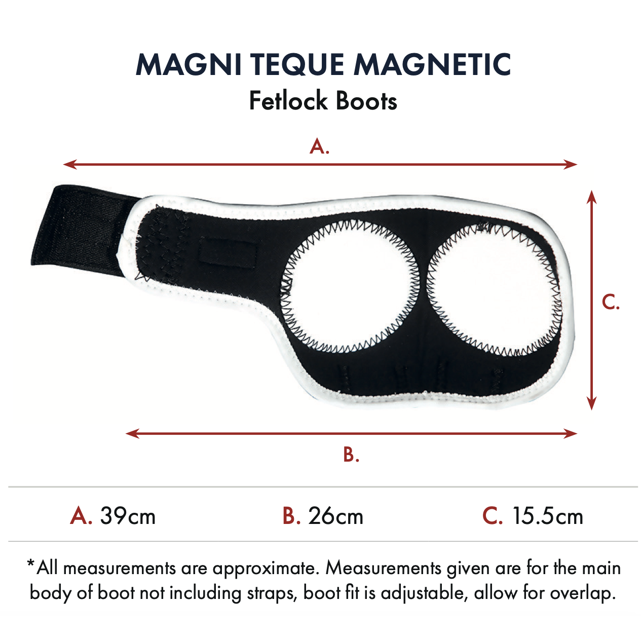 Magni-Teque Magnetic Fetlock Boots