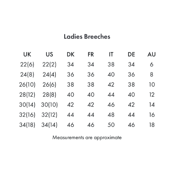 Aradina Ladies Full Seat Gel Competition Riding Breeches