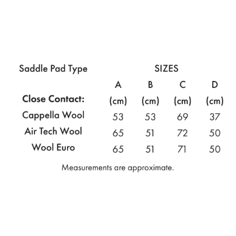 Capella Close Contact Merino Wool GP/Jump Square