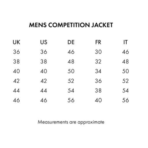 Enzo Men's Competition Jacket