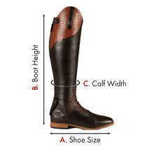 Load image into Gallery viewer, Passaggio Ladies Leather Field Tall Riding Boot