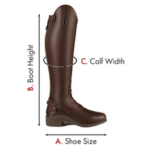 Load image into Gallery viewer, Vallardi Ladies Leather Field Tall Riding Boot