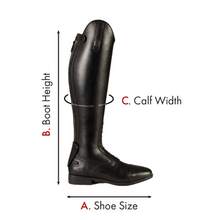 Load image into Gallery viewer, Calanthe Ladies Leather Field Tall Riding Boot