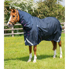 Load image into Gallery viewer, Buster Storm 90g Combo Turnout Rug with Classic Neck