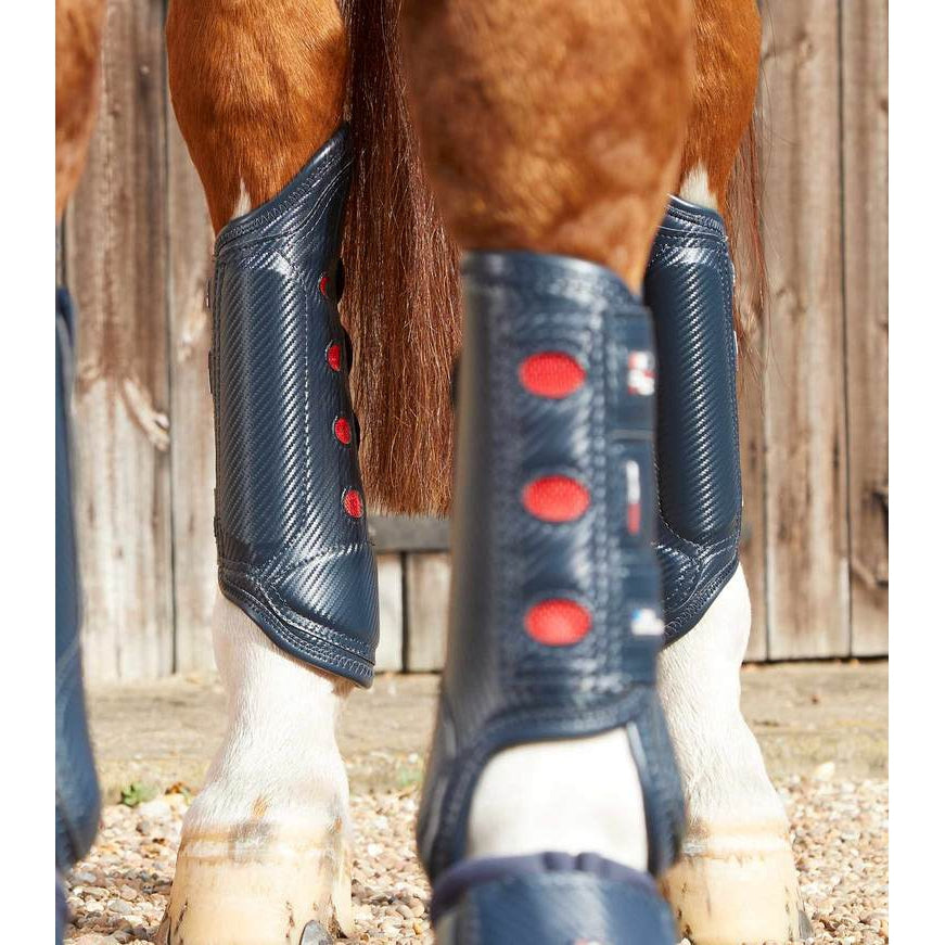 Carbon Tech Air Cooled Eventing Boots - Hind