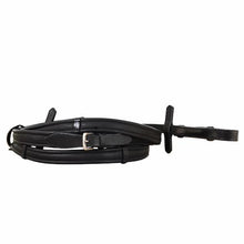 Load image into Gallery viewer, Padded Nappa Leather Reins (Flat)