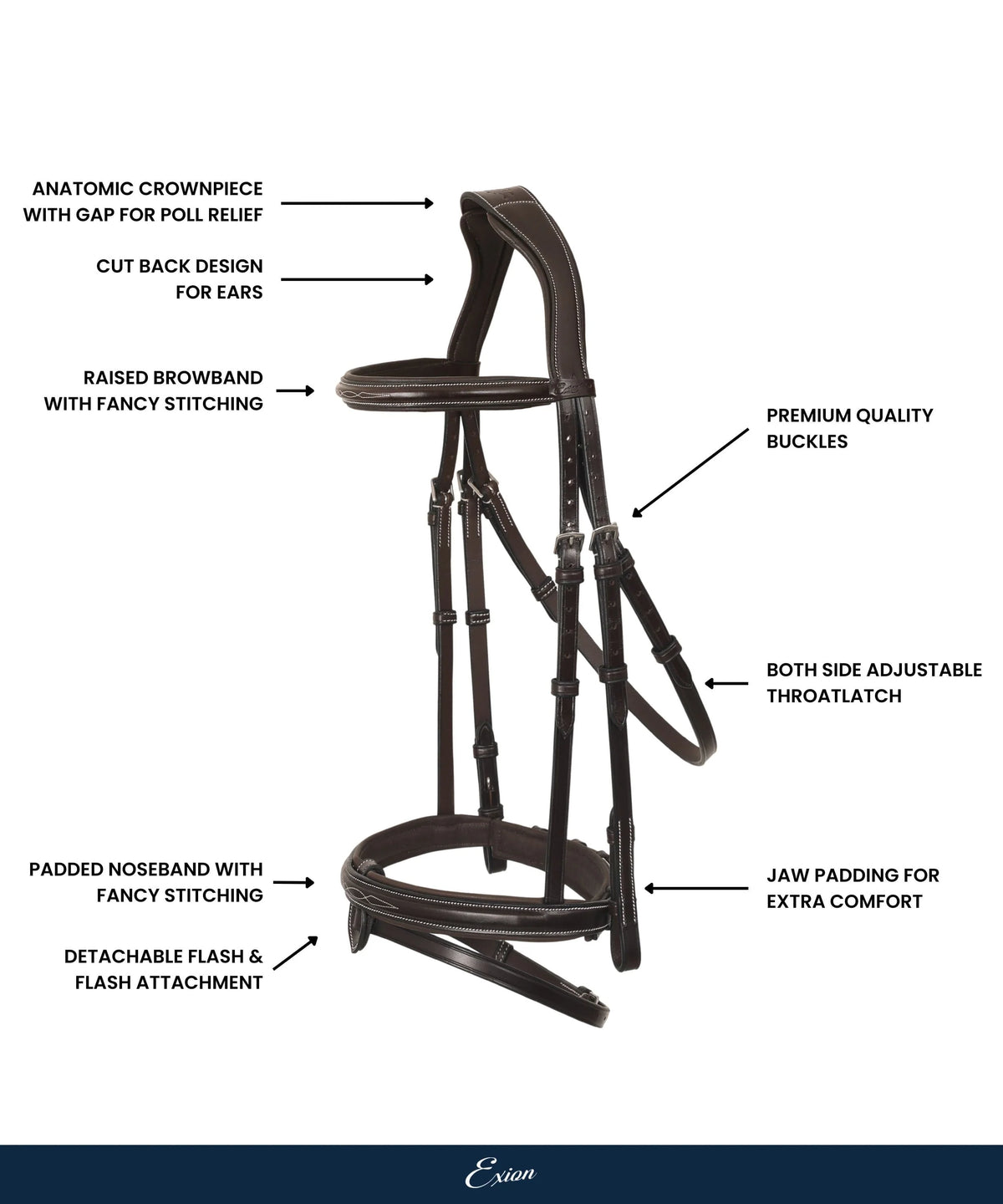 Phoenix Hanoverian Bridle (Convertible)