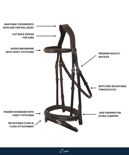Phoenix Hanoverian Bridle (Convertible)