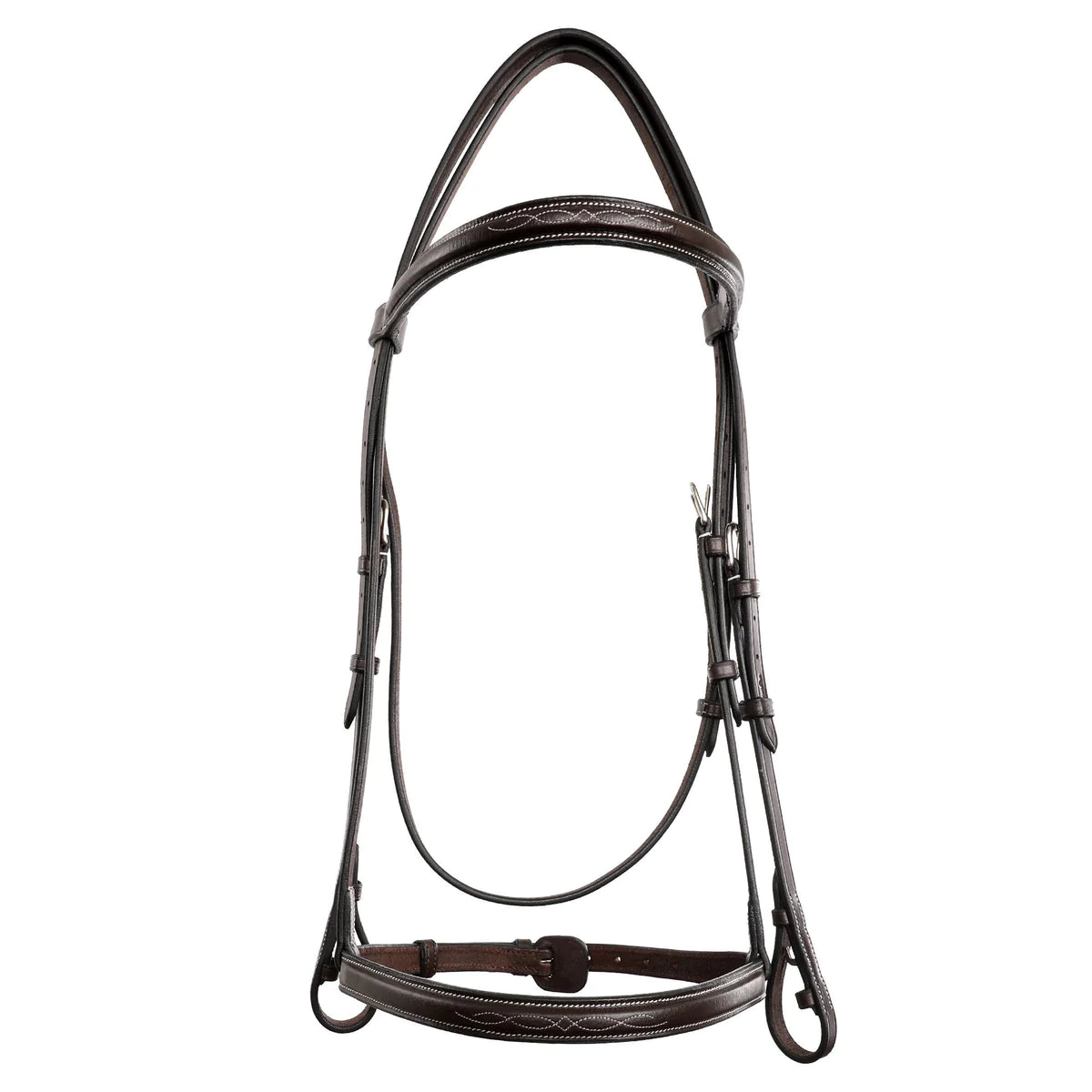Fancy Stitch Traditional Hunter Bridle