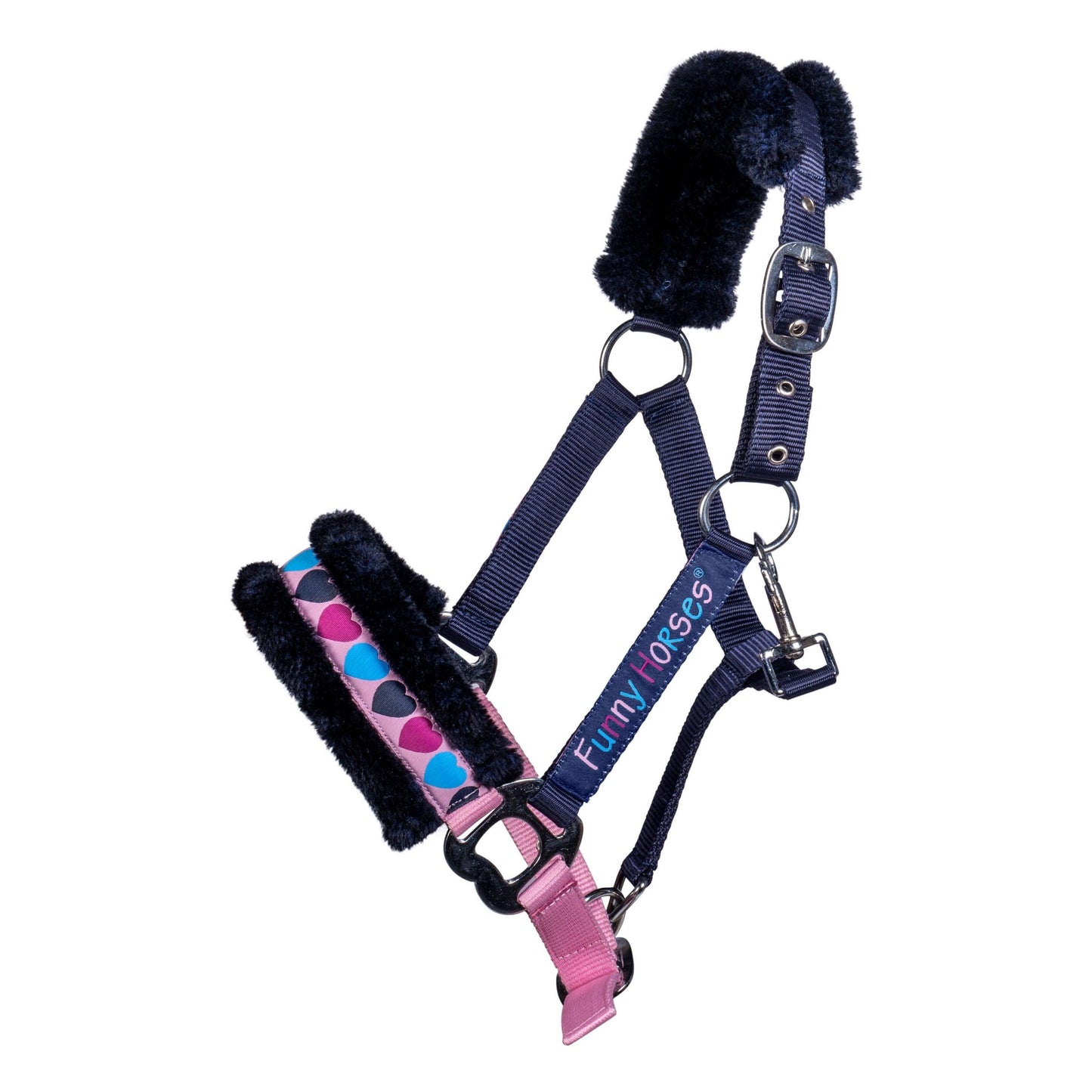 Funny Horses Hearts Shetland Pony Halter