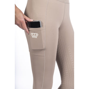 Lavender Bay Silicone Full Seat Riding Leggings