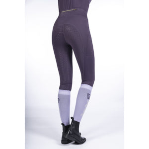 Lavender Bay Silicone Full Seat Riding Leggings