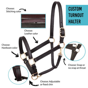 Custom Turnout Halter