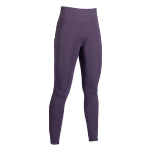 Lavender Bay Silicone Knee Patch Riding Leggings