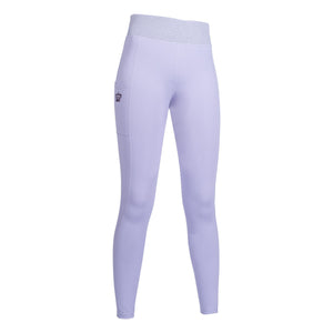 Lavender Bay Silicone Knee Patch Riding Leggings