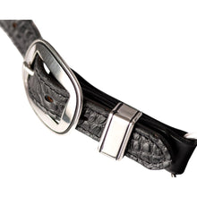 Load image into Gallery viewer, Western Buckles for Crocodile Embossed Show Halter