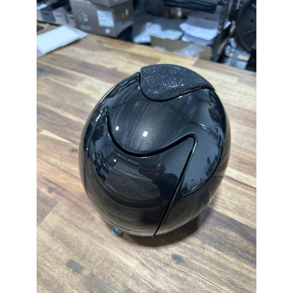 Cromo 2.0 Helmet - Shine Black - Glitter - Medium Shell