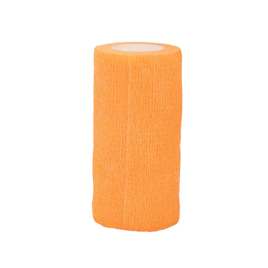 Orange Cohesive Bandage 10 cm x 4.5 m