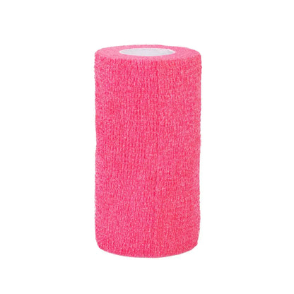 Pink Cohesive Bandage 10 cm x 4.5 m