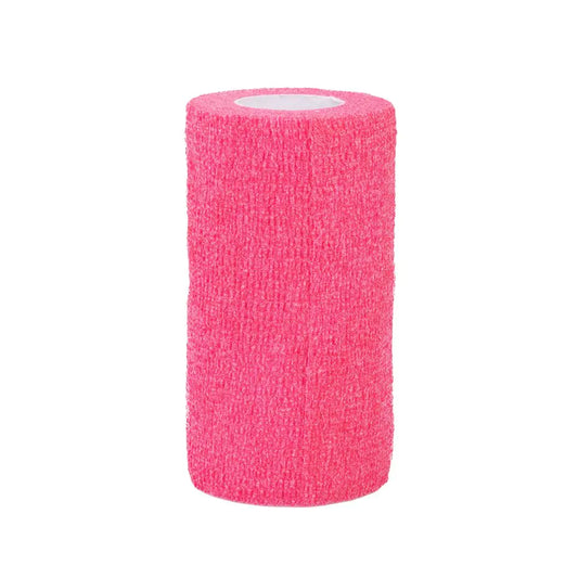 Pink Cohesive Bandage 10 cm x 4.5 m