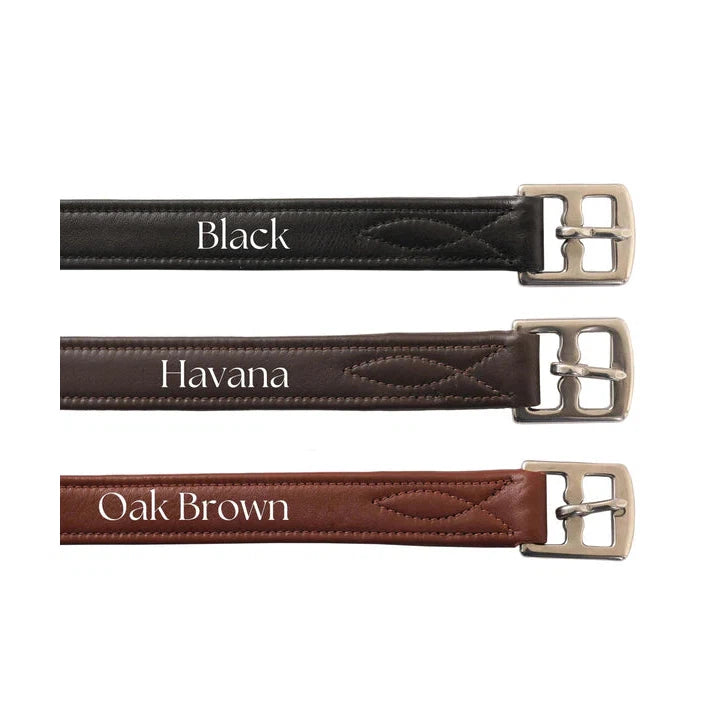Nylon Lined Leather Stirrup Leathers