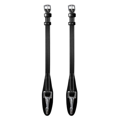 Bridle Cheek Pieces with Clip Fastening - 4/8" (13mm)