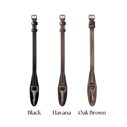 Bridle Cheek Pieces with Clip Fastening - 4/8
