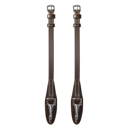 Bridle Cheek Pieces with Clip Fastening - 4/8" (13mm)