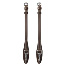 Load image into Gallery viewer, Bridle Cheek Pieces with Clip Fastening - 4/8&quot; (13mm)