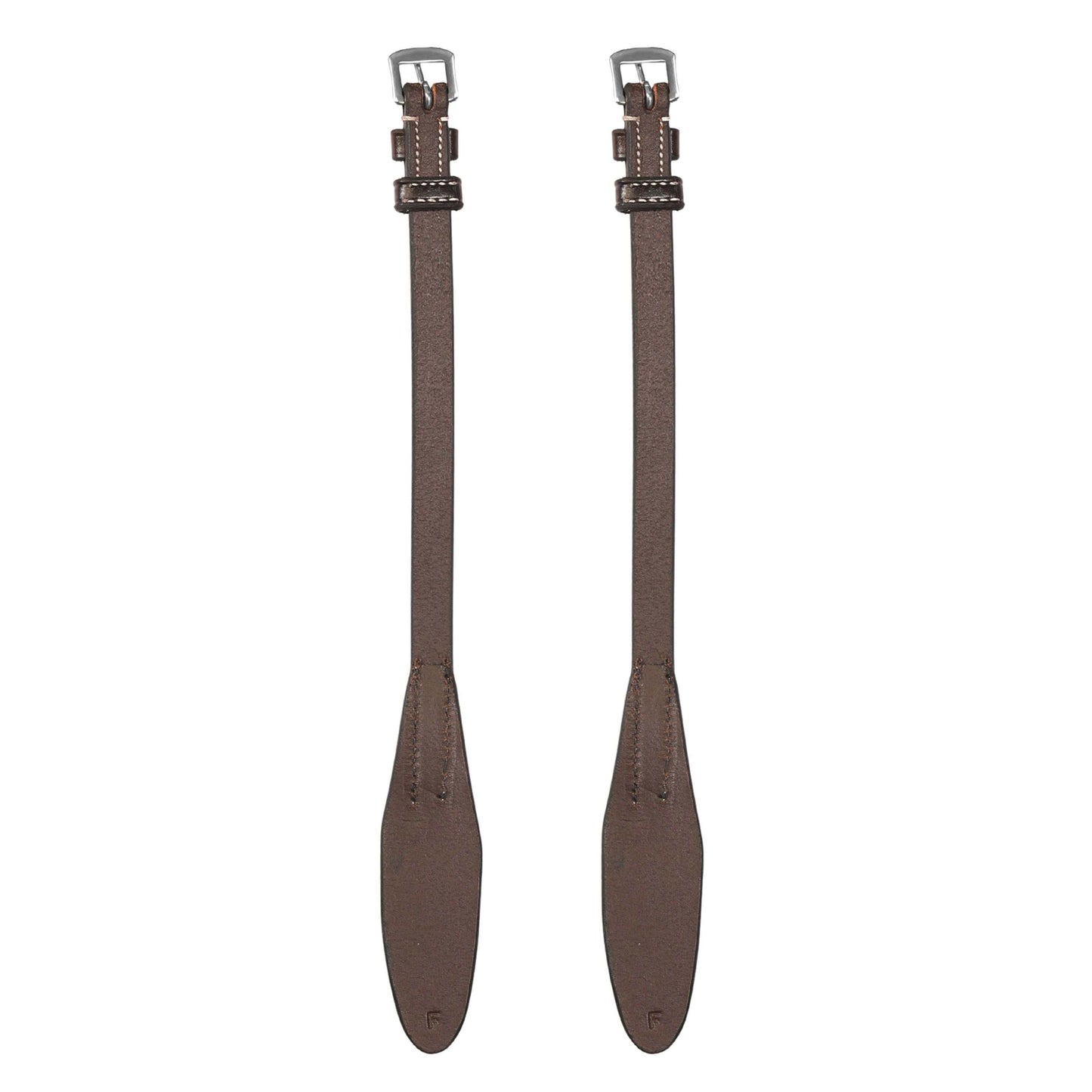 Bridle Cheek Pieces with Clip Fastening - 4/8" (13mm)