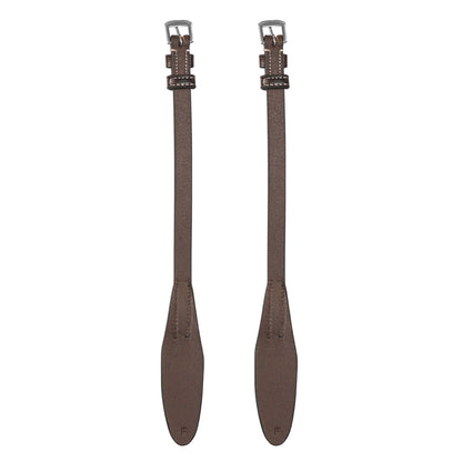 Bridle Cheek Pieces with Clip Fastening - 4/8" (13mm)