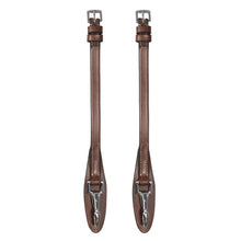 Load image into Gallery viewer, Bridle Cheek Pieces with Clip Fastening - 4/8&quot; (13mm)