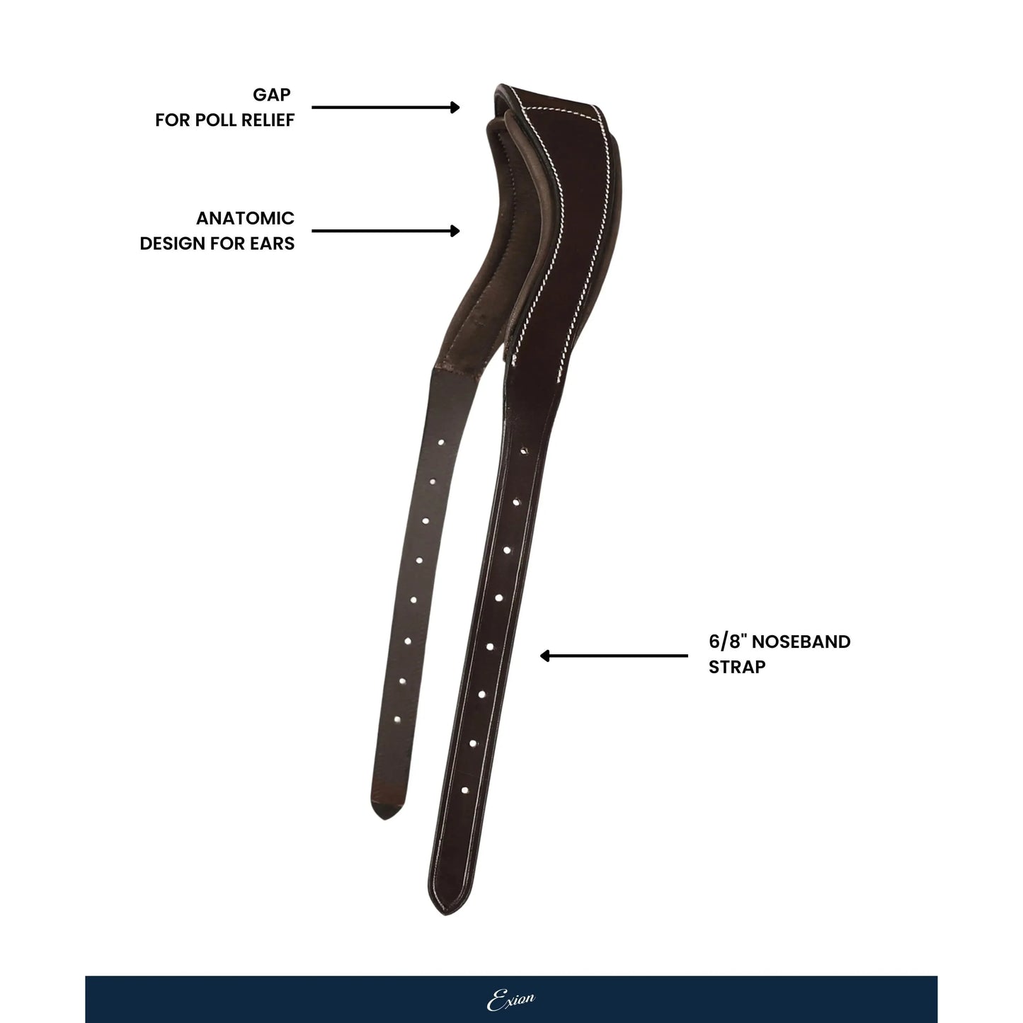 Auriga Anatomic Single Strap Headpiece