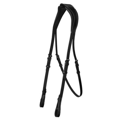 Anatomic Double Strap Headpiece for Bitless or Nosebandless Bridles