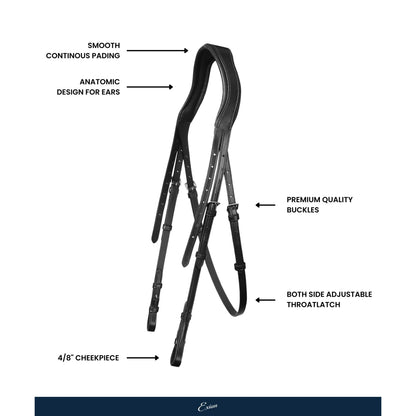 Anatomic Monocrown Headpiece with Matching Stitching