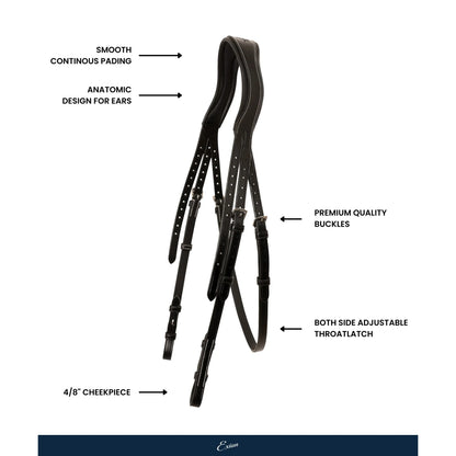 Anatomic Monocrown Headpiece with White Stitching