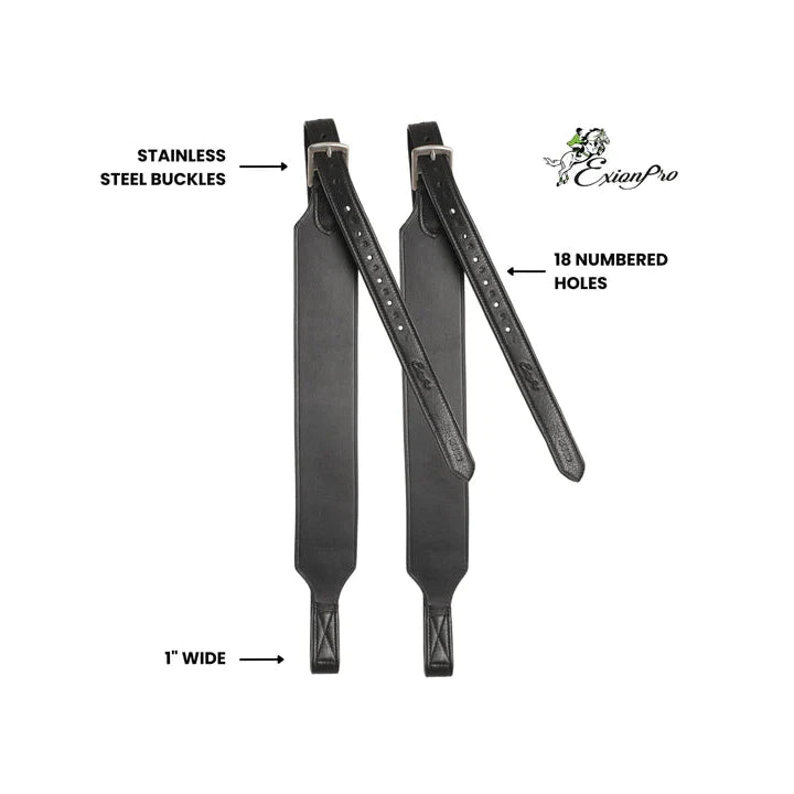 Wide Stability Stirrup Leathers
