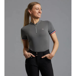 Allegra Ladies Short Sleeve Riding Top