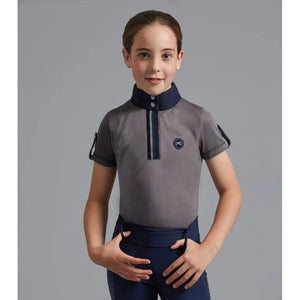 Mini Amia Girl's Technical Short Sleeve Riding Top