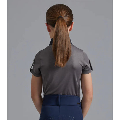 Mini Amia Girl's Technical Short Sleeve Riding Top