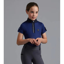 Load image into Gallery viewer, Mini Amia Girl&#39;s Technical Short Sleeve Riding Top