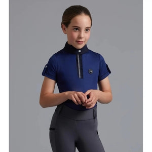 Mini Amia Girl's Technical Short Sleeve Riding Top