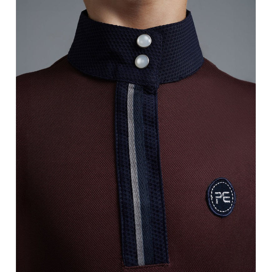 Mini Amia Girl's Technical Short Sleeve Riding Top