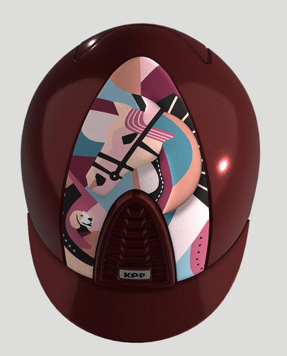 Cromo 2.0 Helmet Bordeaux Pegasus