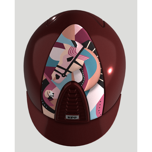 Cromo 2.0 Helmet Bordeaux Pegasus