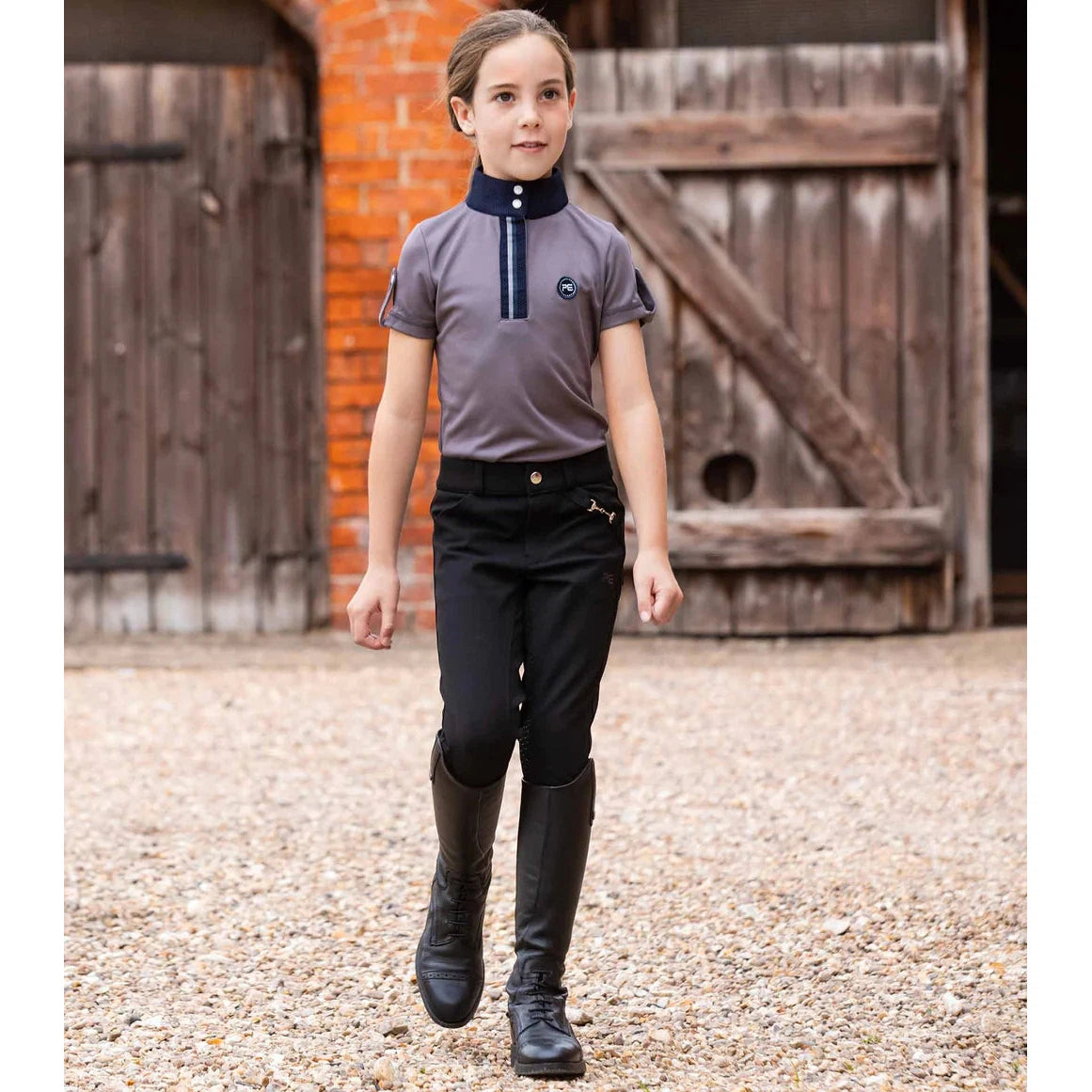 Brava Girls Full Seat Gel Riding Breeches